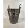 SECCHIELLO GHIACCIO GLACETTE Calderoni F.lli ALPACCA ARGENTATO ICE BUCKET '40s