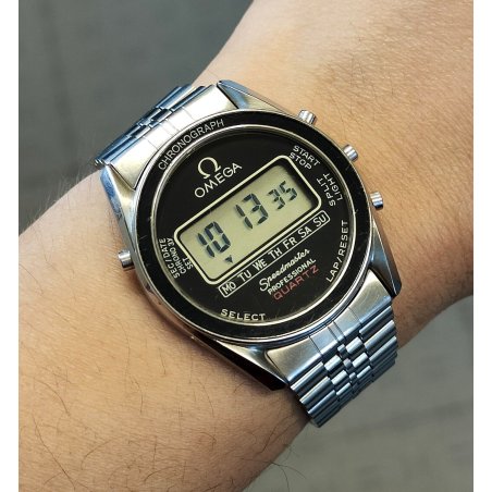 OMEGA Speedmaster Digital LCD cal. 1620 Alaska IV anni 70 OROLOGIO POLSO CHRONO