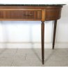 CONSOLLE DESIGN ANNI 50/60 MARMO LEGNO VINTAGE MADE IN ITALY TAVOLO OTTONE 