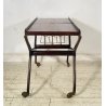 CARRELLO BAR DESIGN ALLUNGABILE ATTR. CESARE LACCA ANNI 70 ITALY BAR TROLLEY