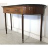 CONSOLLE DESIGN ANNI 50/60 MARMO LEGNO VINTAGE MADE IN ITALY TAVOLO OTTONE 