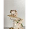 PUTTO PORCELLANA CAPODIMONTE G. Cappé ESTATE CHERUBINO AMORINO ANGIOLETTO 1958
