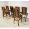 LOTTO 6 SEDIE THONET ANTICHE ATTR. JOSEPH URBAN LEGNO OTTONE PRIMI 1900 CHAIR