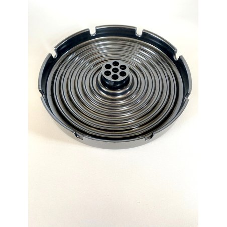 POSACENERE KARTELL 4641 DESIGN ANNA CASTELLI FERRIERI MELAMINA NERO PORTACENERE