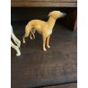 VINTAGE SET 3 MINIATURE DOG Beswick ENGLAND SCULTURA CERAMICA ALANO LEVRIERO '70