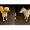 VINTAGE SET 3 MINIATURE DOG Beswick ENGLAND SCULTURA CERAMICA ALANO LEVRIERO '70
