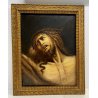 ANTICO DIPINTO OLIO Amelia Musso COPIA Cristo Morente G. Reni RELIGIOSO Gesù 900