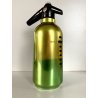 SIFONE SELTZ ATLANTIC VINTAGE DESIGN VETRO ALLUMINIO COLORE GIALLO VERDE LIME 60