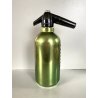 SIFONE SELTZ ATLANTIC VINTAGE DESIGN VETRO ALLUMINIO COLORE GIALLO VERDE LIME 60