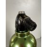 SIFONE SELTZ ATLANTIC VINTAGE DESIGN VETRO ALLUMINIO COLORE GIALLO VERDE LIME 60