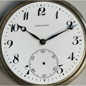 ANTICO OROLOGIO TASCA Zenith TASCHINO epoca 900 OLD POCKET WATCH montre de poche