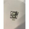 PIATTO DECORATIVO ROTONDO CERAMICA SCI Laveno DECORO Creart MILANO Astrolabio 50