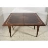 ANTICO TAVOLO PRANZO A LIBRO CONSOLLE TABLE LEGNO INTARSIATO 1800 SALOTTO EPOCA