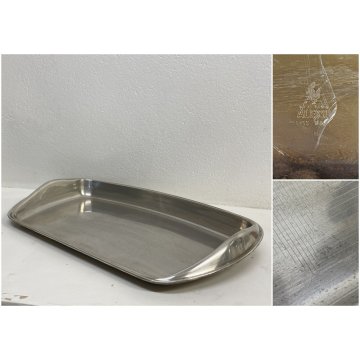 SERVIZIO TE CAFFE 4 pz ALESSI DESIGN Oscar Tusquets SILVER GOLD PLATED EPSS 1983