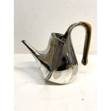 SERVIZIO TE CAFFE 4 pz ALESSI DESIGN Oscar Tusquets SILVER GOLD PLATED EPSS 1983