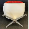 SEDIA POLTRONA DESIGN VETRORESINA 1970 VINTAGE GIREVOLE ALF SVENSSON MID CENTURY
