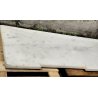 ANTICO CAMINO IMPERO epoca 1800 MARMO BIANCO di CARRARA BRONZO CONSOLLE CORNICE