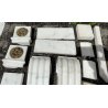 ANTICO CAMINO IMPERO epoca 1800 MARMO BIANCO di CARRARA BRONZO CONSOLLE CORNICE