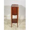 ANTICO PICCOLO COMODINO LUIGI XV LEGNO 1800 INTARSIATO CAMERA SALOTTO ETAGERE