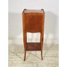 ANTICO PICCOLO COMODINO LUIGI XV LEGNO 1800 INTARSIATO CAMERA SALOTTO ETAGERE