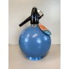 SELTZ SIFONE SODA  Sparklets Syphon GLOBEMASTER AZZURRO MADE IN ENGLAND '50/'60