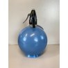 SELTZ SIFONE SODA  Sparklets Syphon GLOBEMASTER AZZURRO MADE IN ENGLAND '50/'60