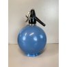 SELTZ SIFONE SODA  Sparklets Syphon GLOBEMASTER AZZURRO MADE IN ENGLAND '50/'60