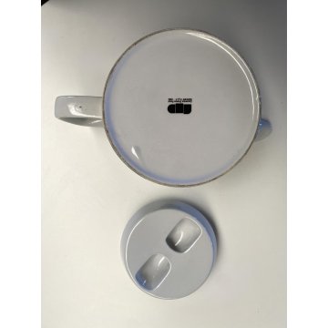 VINTAGE SET THE CERAMICA 10 pers. COMPACT LINE DESIGN Franco Pozzi GALLARATE '70