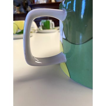 VINTAGE SET THE CERAMICA 10 pers. COMPACT LINE DESIGN Franco Pozzi GALLARATE '70