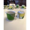 VINTAGE SET THE CERAMICA 10 pers. COMPACT LINE DESIGN Franco Pozzi GALLARATE '70