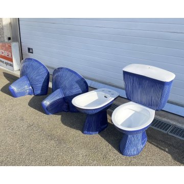 SET SANITARI BAGNO ANTONIA CAMPI RICHARD GINORI GARDENA CERAMICA SMALTATA LAVENO
