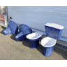 SET SANITARI BAGNO ANTONIA CAMPI RICHARD GINORI GARDENA CERAMICA SMALTATA LAVENO