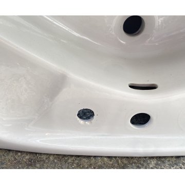 SET SANITARI BAGNO ANTONIA CAMPI RICHARD GINORI GARDENA CERAMICA SMALTATA LAVENO