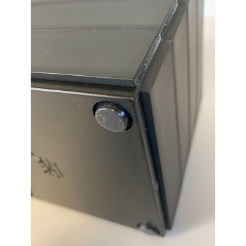 PORTA OGGETTI 4 CASSETTI KARTELL Segmenti DESIGN De Lucchi Takaichi NERO '80s