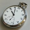 ANTICO OROLOGIO TASCA Omega EPOCA 900 cal 38.5L T1 TASCHINO Old Pocket Watch BOX