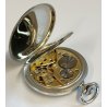 ANTICO OROLOGIO TASCA Omega EPOCA 900 cal 38.5L T1 TASCHINO Old Pocket Watch BOX
