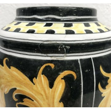 VASO CERAMICA FAENZA CA PIROTA CARLO ZAULI ANNI 50 VINTAGE DESIGN 1950s 