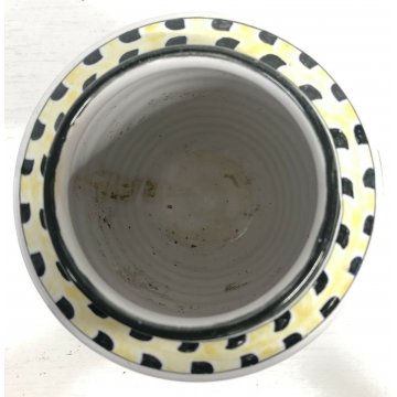 VASO CERAMICA FAENZA CA PIROTA CARLO ZAULI ANNI 50 VINTAGE DESIGN 1950s 