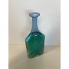 VASO BOTTIGLIA VETRO BLU VERDE KOSTA BODA BERTIL VALLIEN VINTAGE BOTTLE VASE