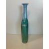 VASO BOTTIGLIA VETRO BLU VERDE KOSTA BODA BERTIL VALLIEN VINTAGE BOTTLE VASE