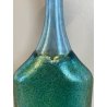VASO BOTTIGLIA VETRO BLU VERDE KOSTA BODA BERTIL VALLIEN VINTAGE BOTTLE VASE