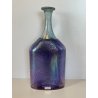 VASO BOTTIGLIA VETRO BLU VIOLA KOSTA BODA BERTIL VALLIEN VINTAGE BOTTLE VASE