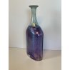 VASO BOTTIGLIA VETRO BLU VIOLA KOSTA BODA BERTIL VALLIEN VINTAGE BOTTLE VASE