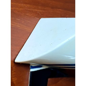 MODELLO BARCA A VELA MEZZO SCAFO Baltic 37 half hull YACHT LEGNO VINTAGE '80s