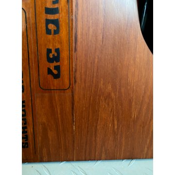 MODELLO BARCA A VELA MEZZO SCAFO Baltic 37 half hull YACHT LEGNO VINTAGE '80s