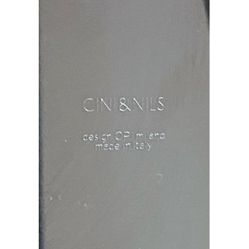 RARA COPPIA FERMALIBRI ACCIAIO DESIGN OPI Milano Cini & Nils  '70