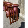 SALOTTO ORIGINALE JOSEF HOFFMANN COPPIA POLTRONE POZZETTO DIVANO PRIMI '900