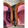 SALOTTO ORIGINALE JOSEF HOFFMANN COPPIA POLTRONE POZZETTO DIVANO PRIMI '900