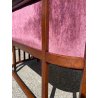 SALOTTO ORIGINALE JOSEF HOFFMANN COPPIA POLTRONE POZZETTO DIVANO PRIMI '900