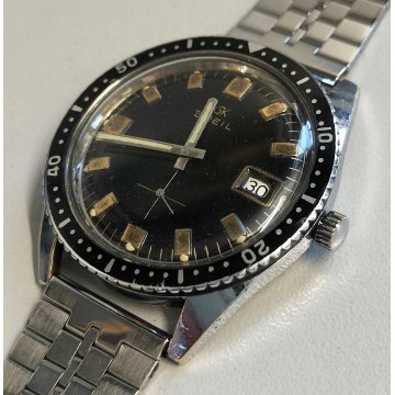 OK Breil SUB 50 metri OROLOGIO POLSO Subacqueo VINTAGE Wrist Diver Watch DATA